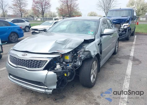 2015 Kia Optima Hybrid z USA, uszkodzony, nr VIN KNAGM4AD6F5089674